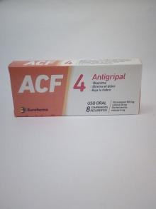 ACF-4 Naranja Blist X8 antigripal