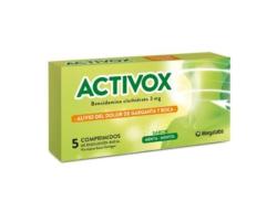 ACTIVOX X 5 COMP. DISOLUCION BUCAL