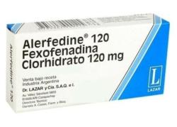 ALERFEDINE 120X30comp FEXOFENADINA/CLORHIDRATO 120mg