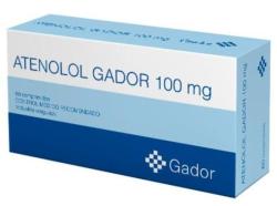 ATENOLOL GADOR 100 X 30