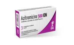 AZITROMICINA  500 X3 ION