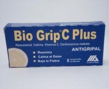 Bio Grip C Plus x 8 tabletas antigripal