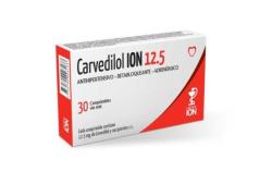 CARVEDILOL 12.5 X 30 ION