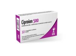 Cipro Ion 500mg x10 ciprofloxacina