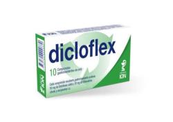Dicloflex x 10 diclofenac/orfenadrina