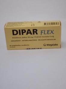 Dipar Flex x10 diclofenac/pridinol