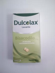Dulcolax x 10 grageas bisacolido