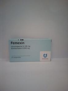 Femexin x21 levonorgestrel/etinilestradiol
