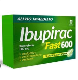 Ibupirac Fast# 600mgx10 C.B. ibuprofeno
