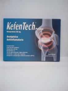 Kefentech Parches 30mg x7 ketoprofeno