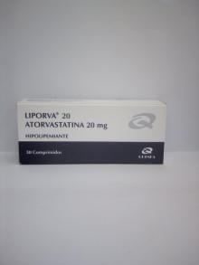 LIPORVA 20MG X  30 COMP.