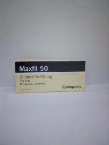 Maxfil 50mg x2 sildenafil