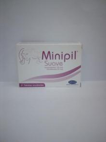 Minipil Suave x21 levonorgestrel/etinilestradiol