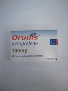 Orudis 100mg x10 ketoprofeno
