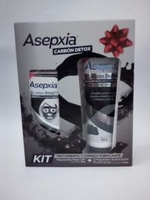 PACK ASEPXIA CARB. MASC PEEL OFF + GEL EXFOL.