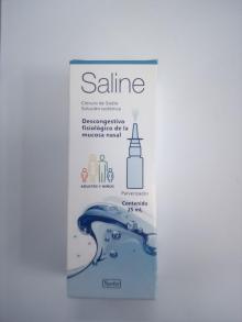 Saline spray 25ml cloruro de sodio