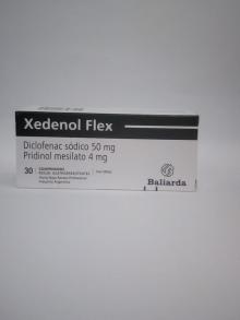 Xedenol Flex x 30 diclofenac sodico pridinol