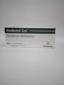Xedenol Gel 50gr diclofenac dietilamina
