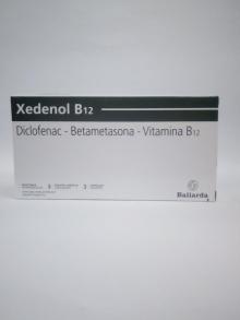 Xedenol b12 INY. X3 AMP diclofenac betametasona